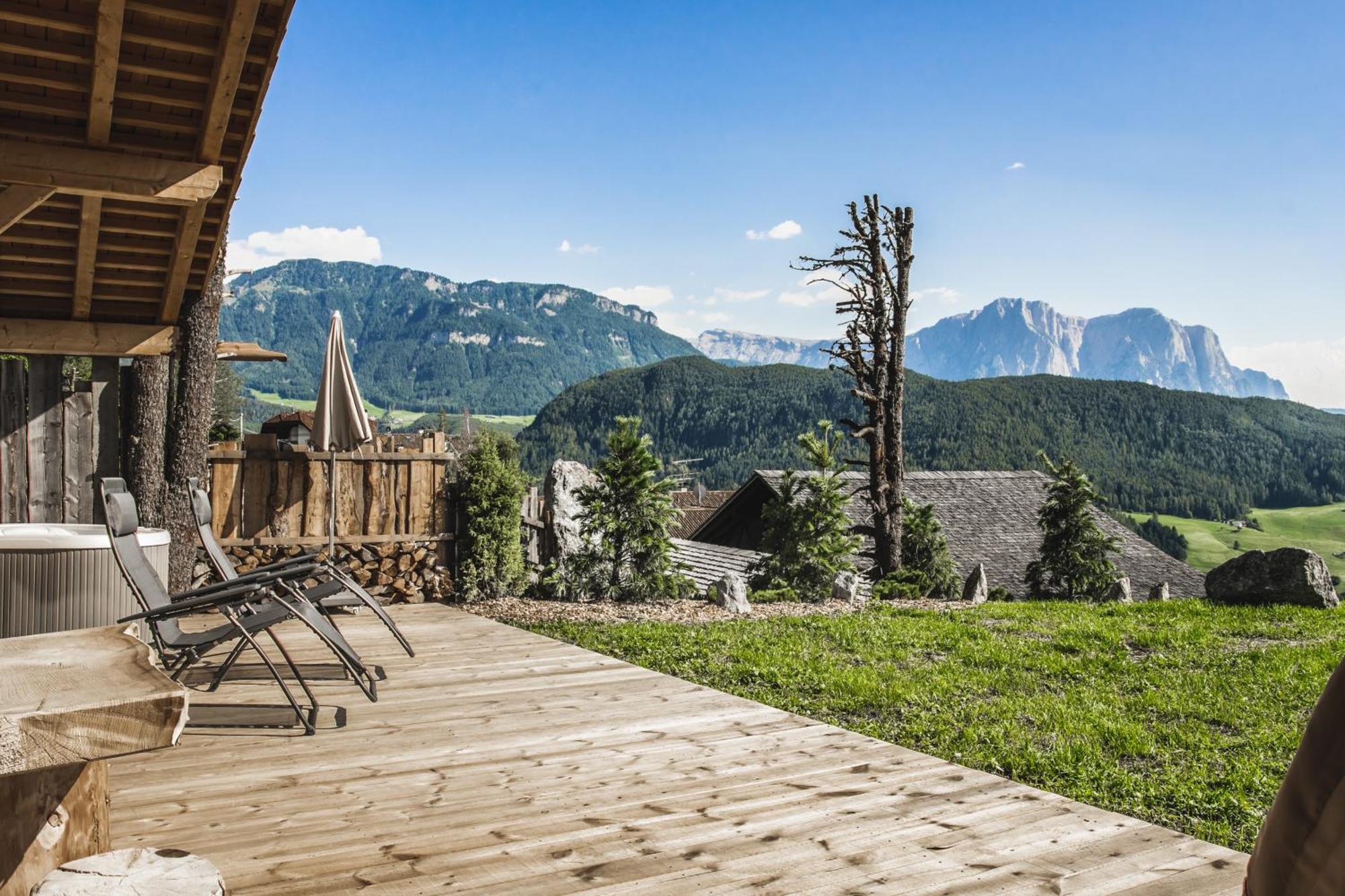 Chalet Resort Zu Kirchwies Lajen Exterior foto